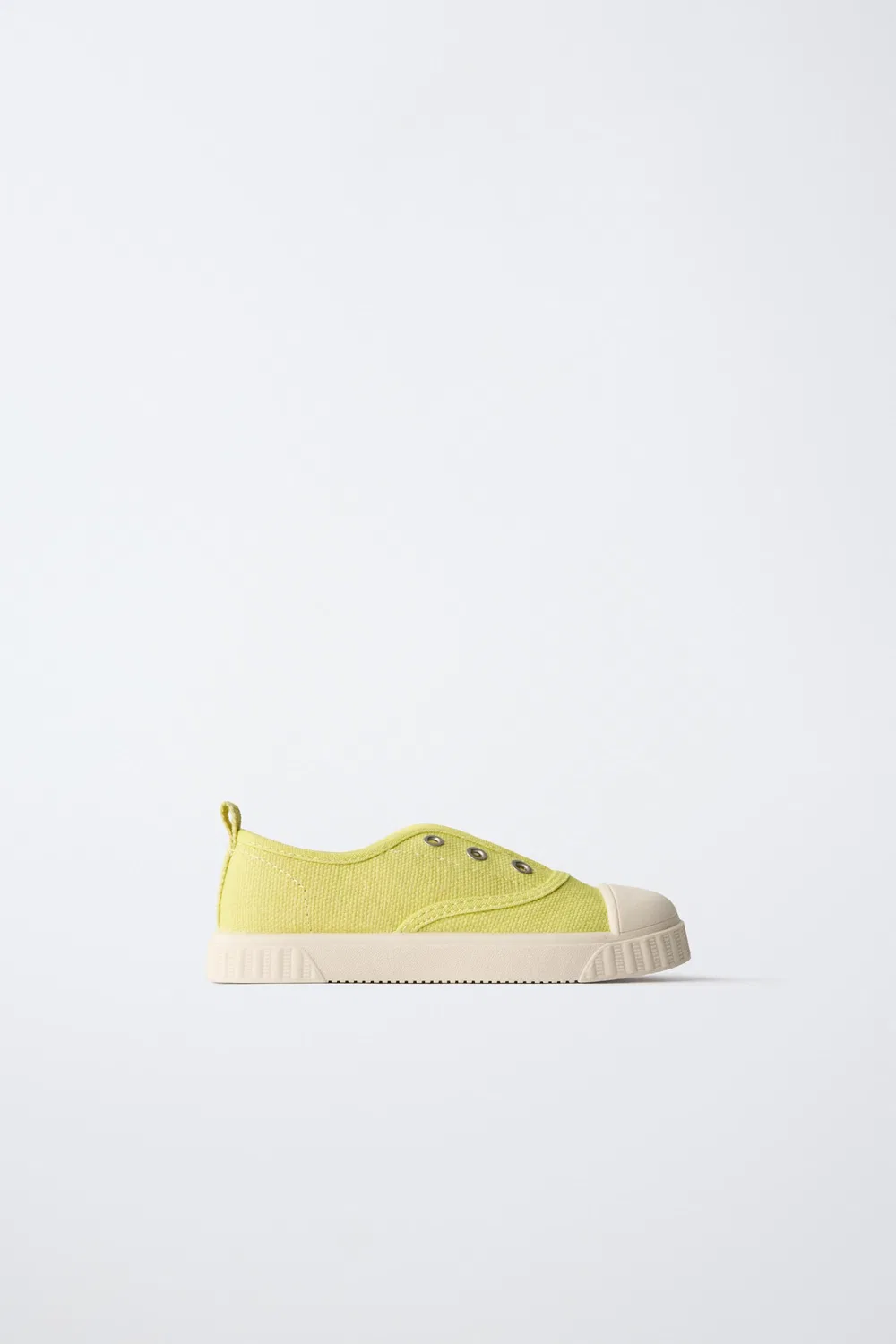 ТКАНЕВЫЕ КРОССОВКИ ZARA, Yellow — фото 2