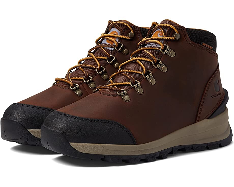 

Ботинки Gilmore Waterproof 5" Soft Toe Hiker Carhartt, коричневый