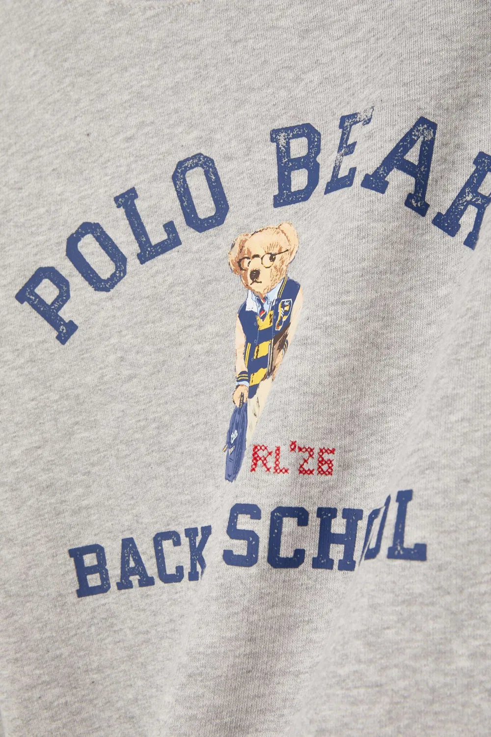Свитшот из флиса с принтом Polo Bear Polo Ralph Lauren — фото 3