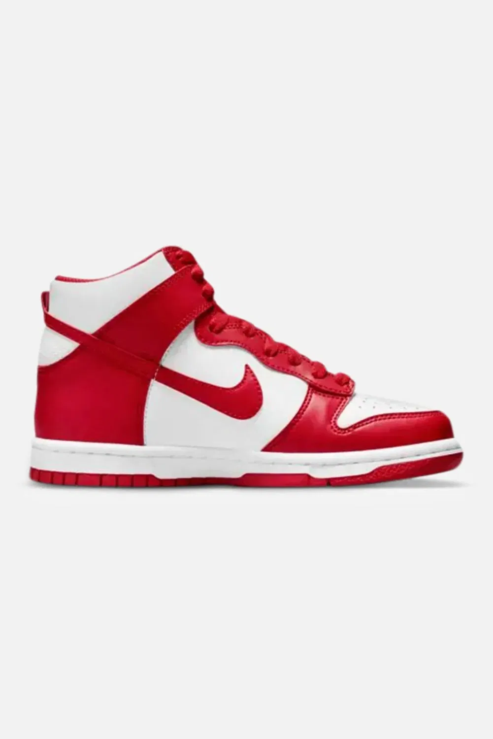 Детские кроссовки Dunk High на платформе Nike, Championship Red