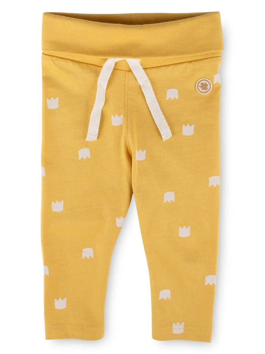 Брюки SIGIKID Regular Pants 'Hose Classic Baby' желтого цвета