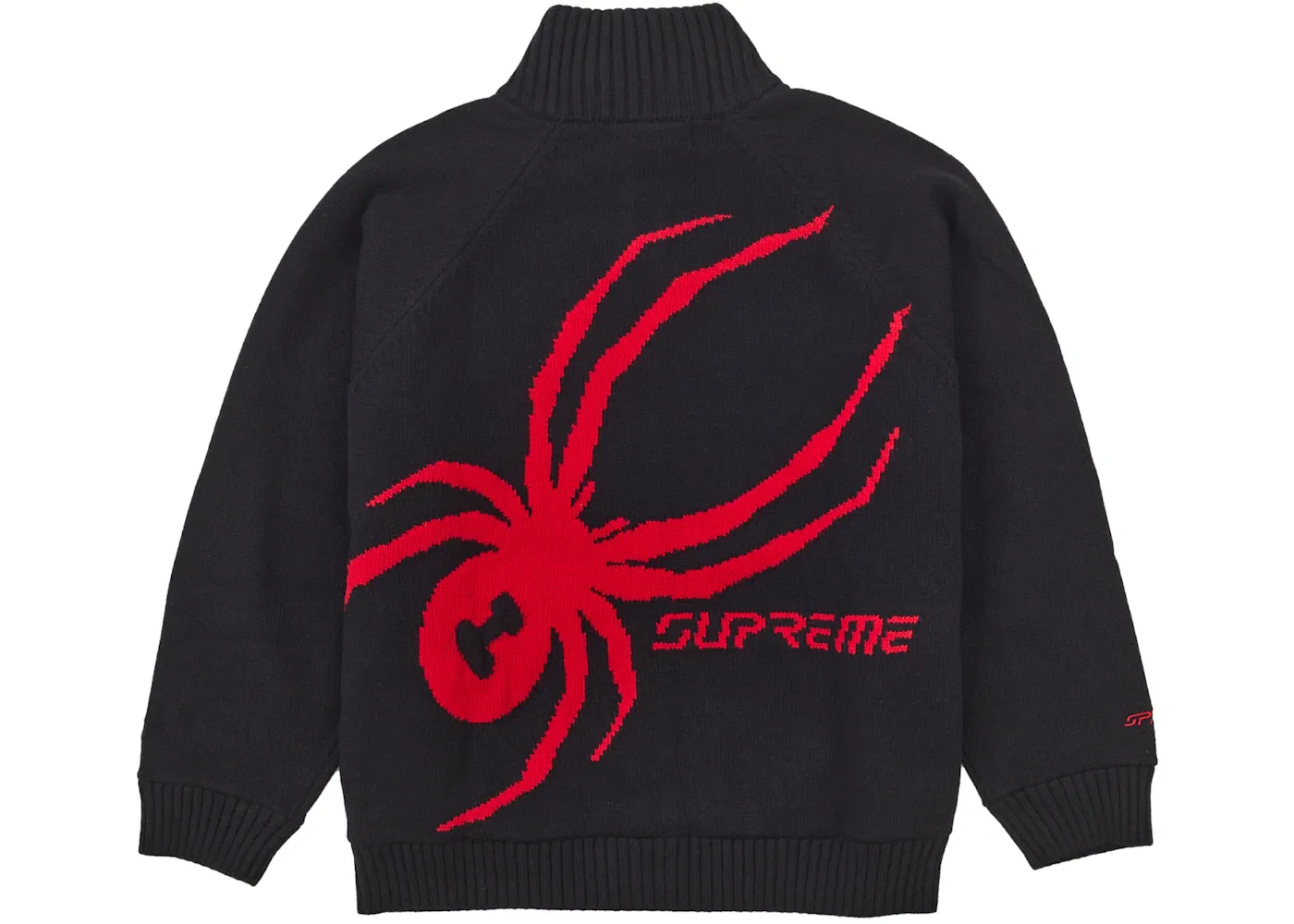 Мужской свитер с ветрозащитой Spyder WINDSTOPPER Supreme, Black — фото 2