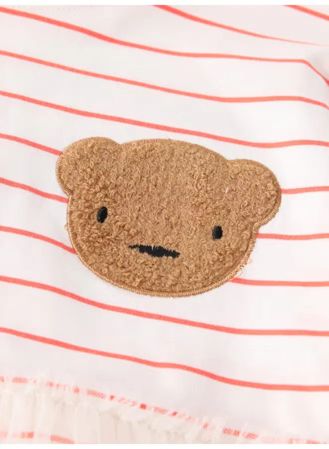 Платье с длинным рукавом Malwee, полосатое — фото 3