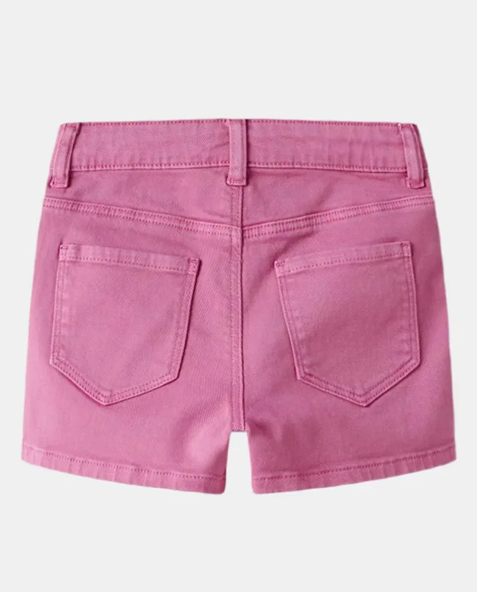 Детские шорты для девочек с пятью карманами name it, Rosa — фото 4