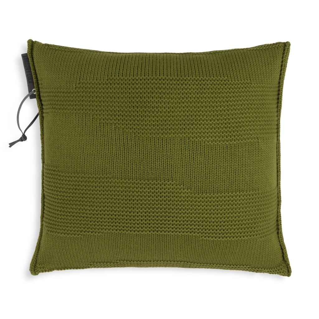 

Подушка Knit Factory Joly - Зеленый мох - 50x50 см
