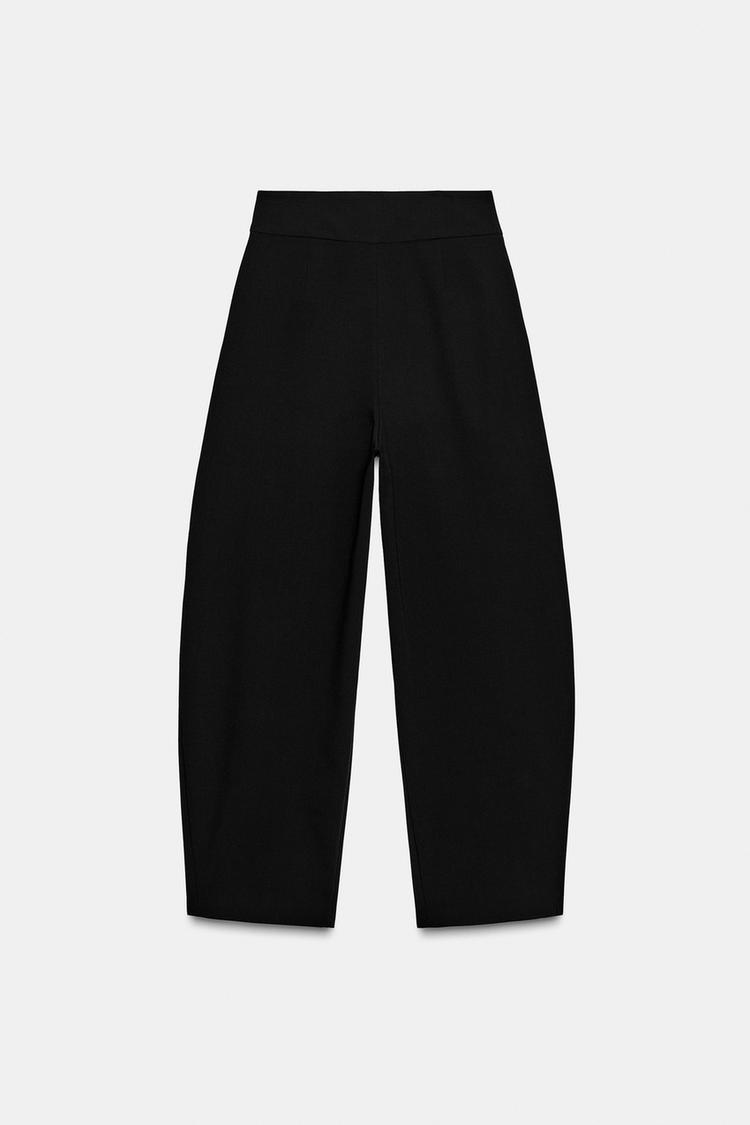 Брюки Zara Balloon Pleat, черный — фото 2