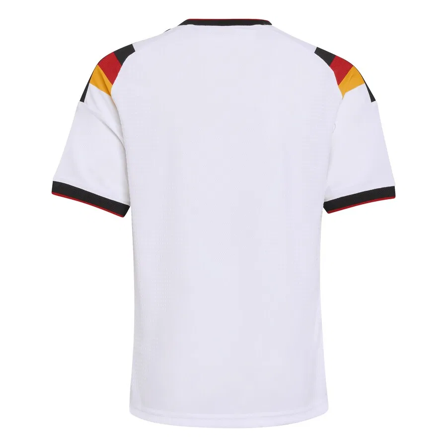 Футболка ADIDAS PERFORMANCE Performance Shirt 'Germany 26 Home Authentic Kids' белого цвета — фото 2