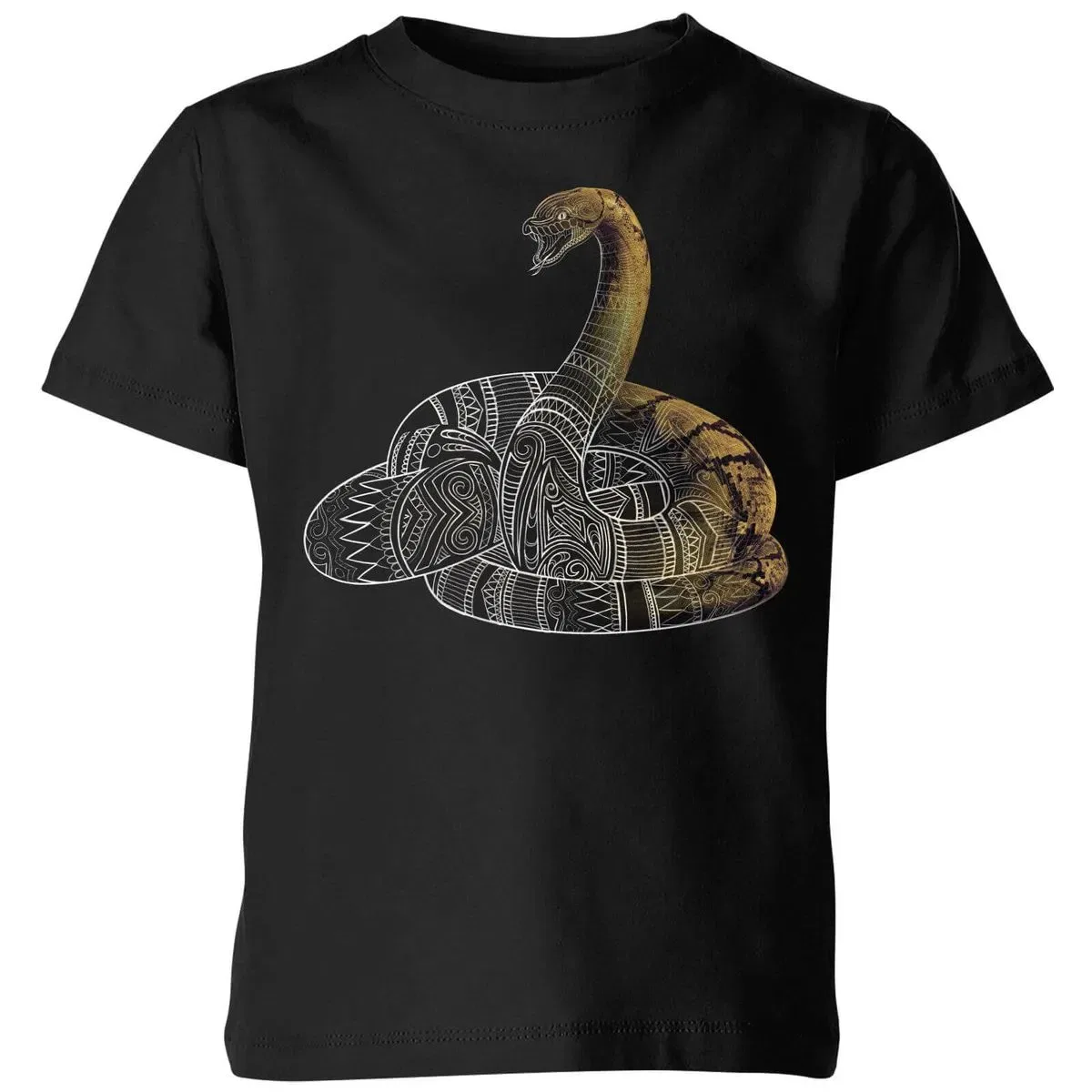 Детская футболка с принтом Tribal Nagini Fantastic Beasts, Black