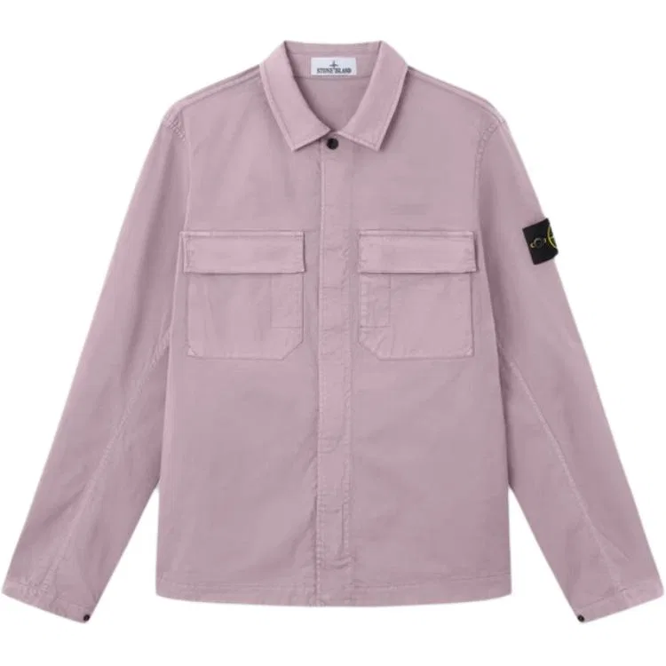 Мужская куртка с длинным рукавом STONE ISLAND, Purple Gray