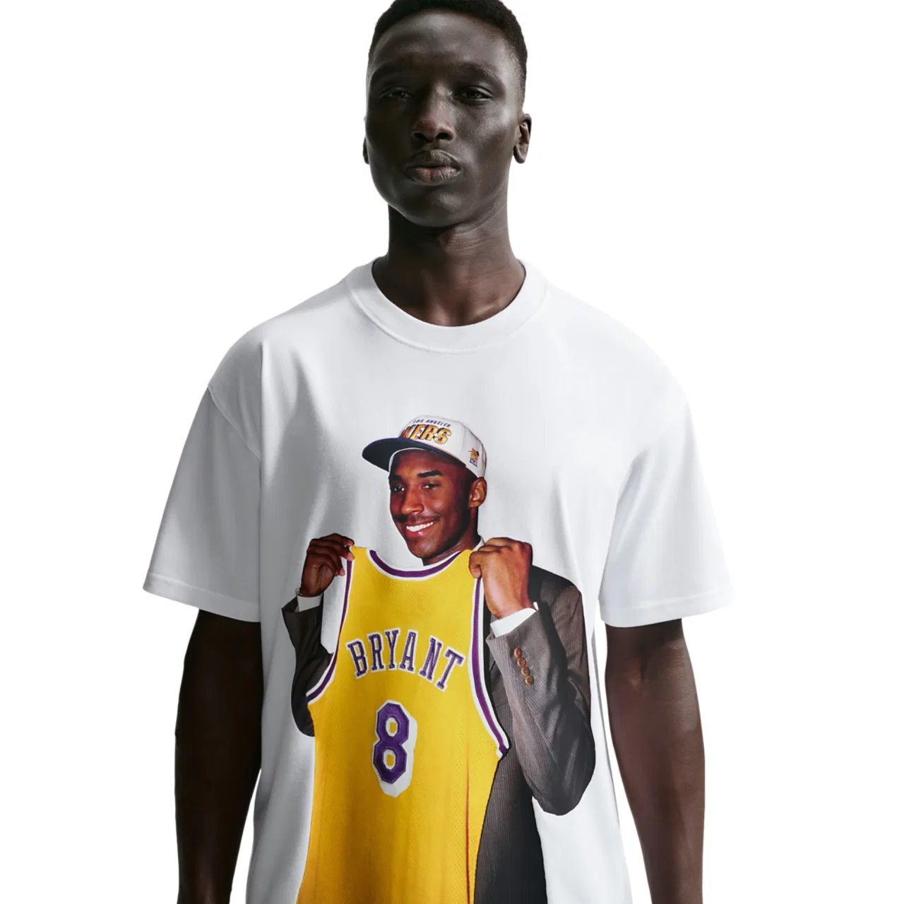 Мужская футболка Dri-Fit Kobe Draft Pack Nike, цвет White/Multi