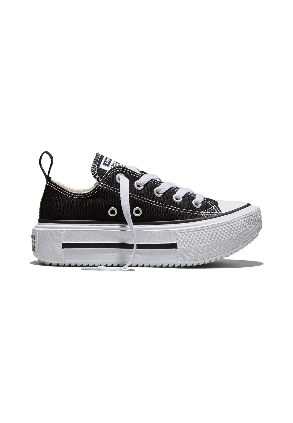 Низкие кеды Chuck Taylor All Star Lift Double Stack Platform унисекс - кроссовки Converse, Black White Egret