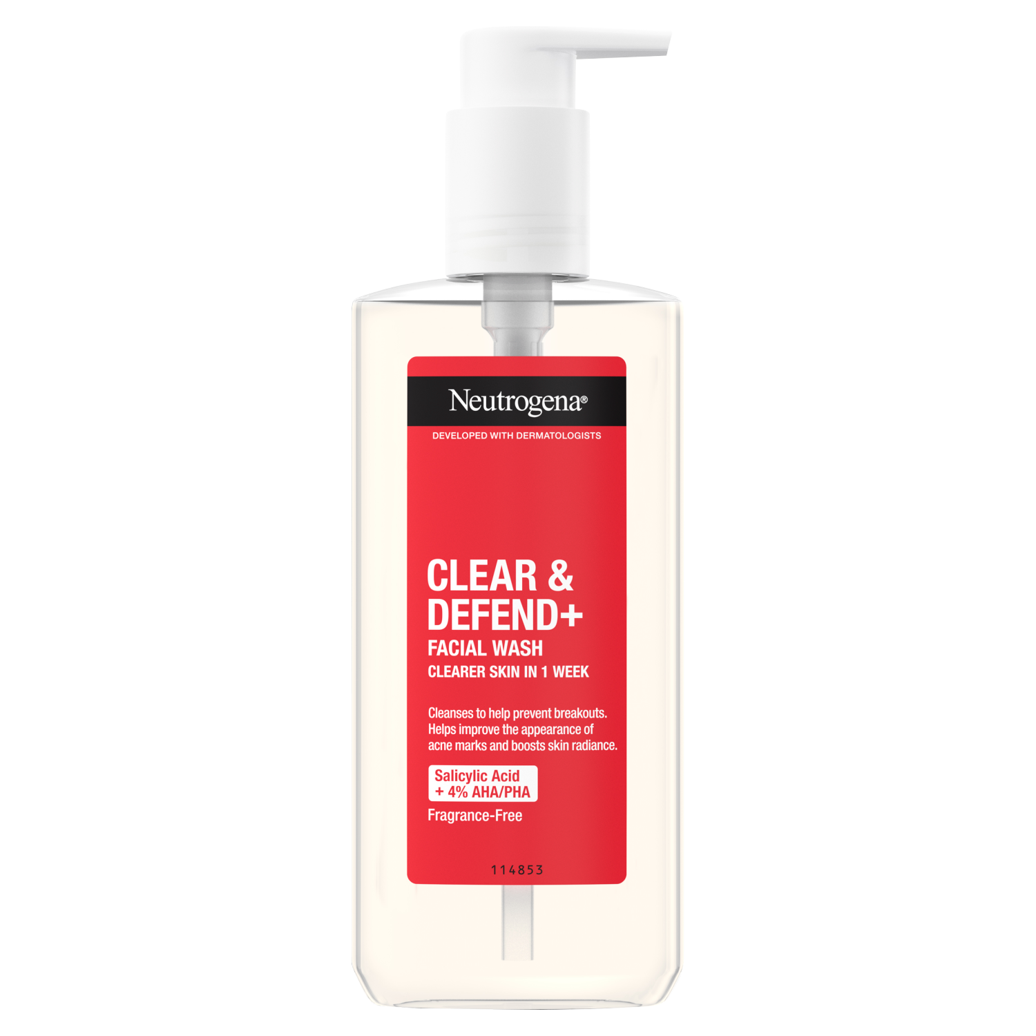 Neutrogena Clear&Defend гель для умывания лица, 200 мл - фото