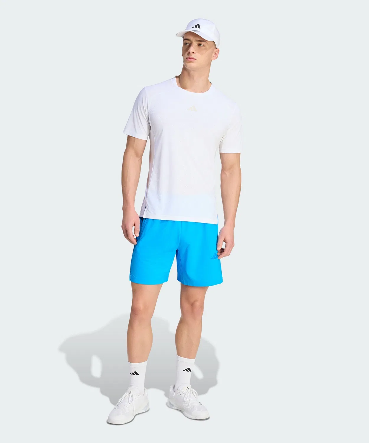 Мужские шорты Climacool 3D с быстросохнущей технологией Adidas, Blue — фото 3