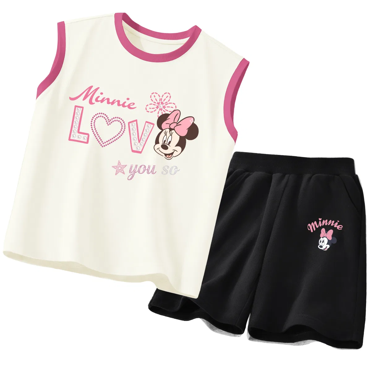 Костюм для детей, повседневный, Disney, Di Diamond Love Rose Red+Di Lift Eye K Black