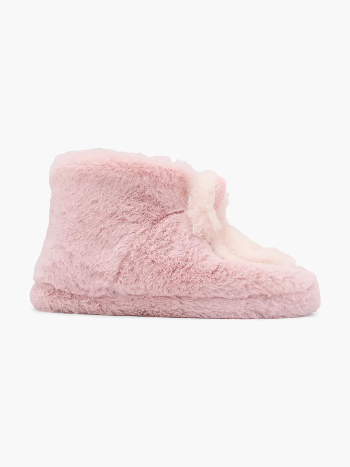 Детские домашние тапочки из плюша Graceland, цвет Rose Gold