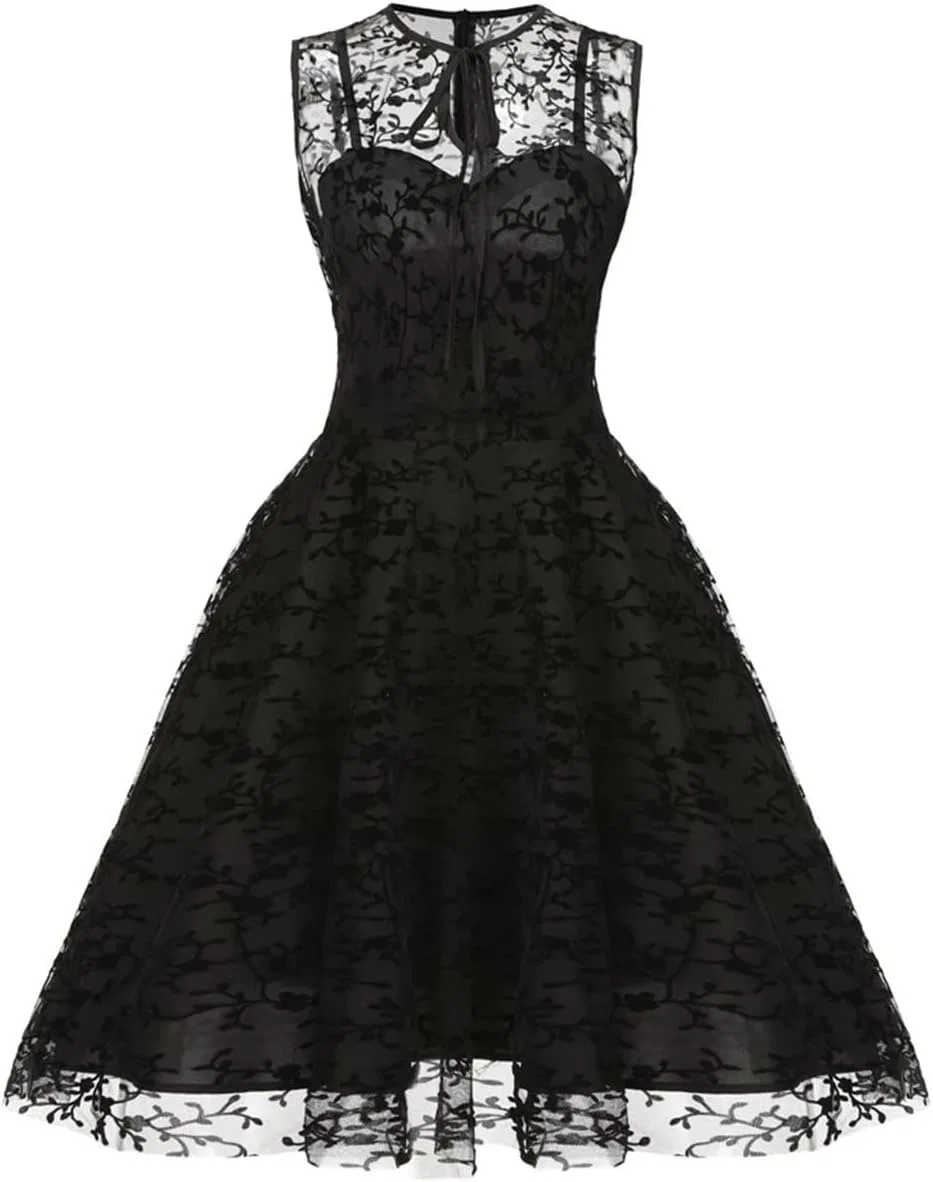 Женское платье макси с одним рукавом и бантом, Black