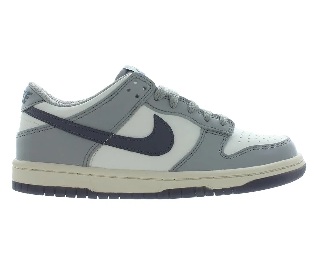Детские кроссовки для мальчиков NIKE Dunk Low GS NIKE, Summit White Light Carbon