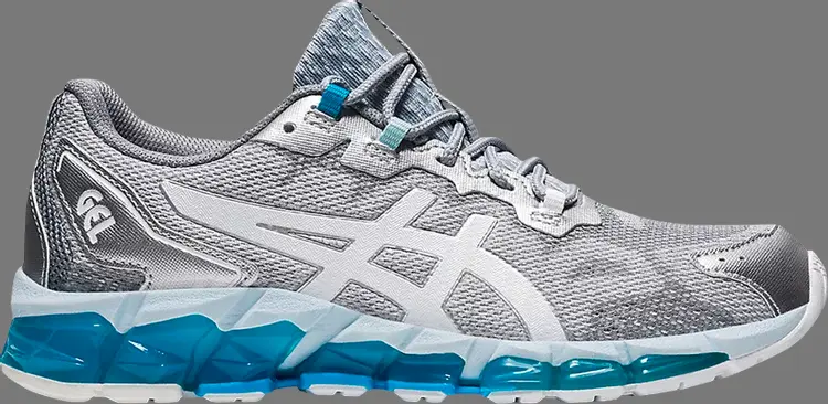 

Кроссовки wmns gel quantum 360 6 'piedmont grey aizuri blue' Asics, серый