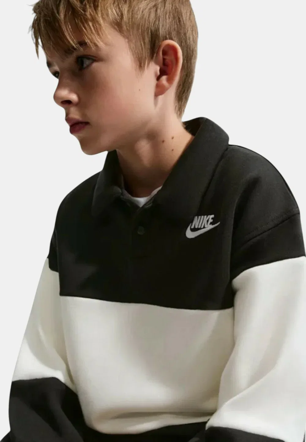 Клубная футболка для взрослых col 010 - поло Nike Sportswear, Black — фото 3