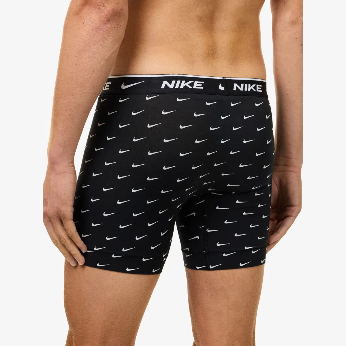 Комплект из трех боксеров из эластичного хлопка с фирменным поясом Nike — фото 4
