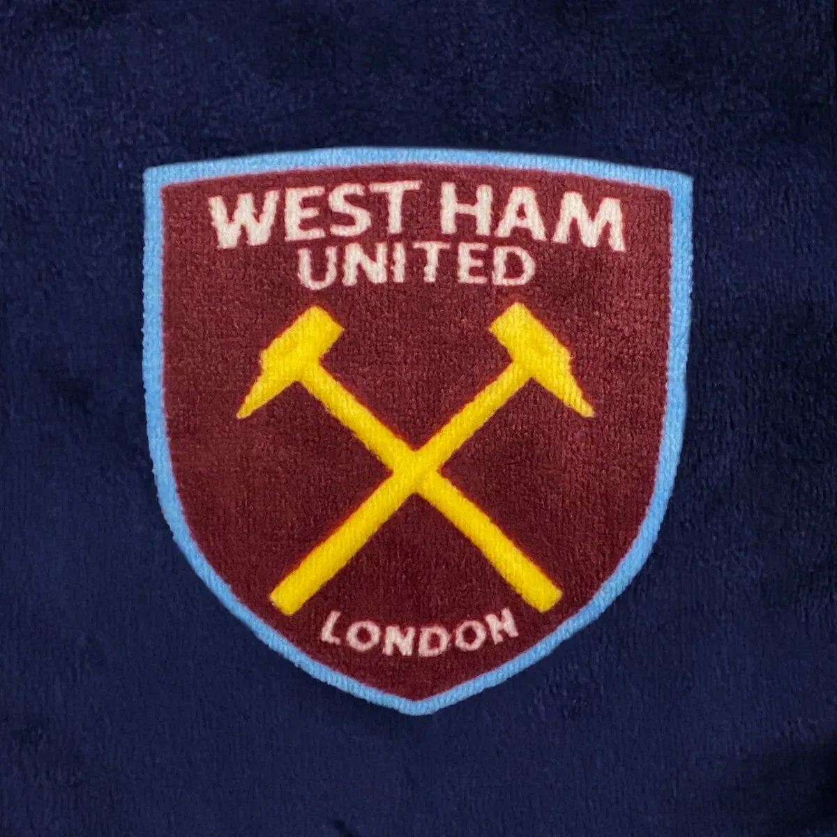 Детский флисовый комбинезон West Ham United Fc, Navy — фото 4
