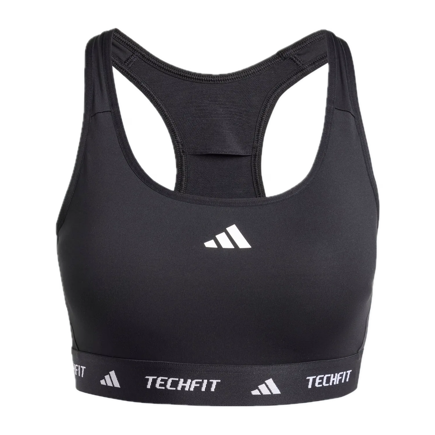 Женский спортивный бюстгальтер TECHFIT Adidas, черный