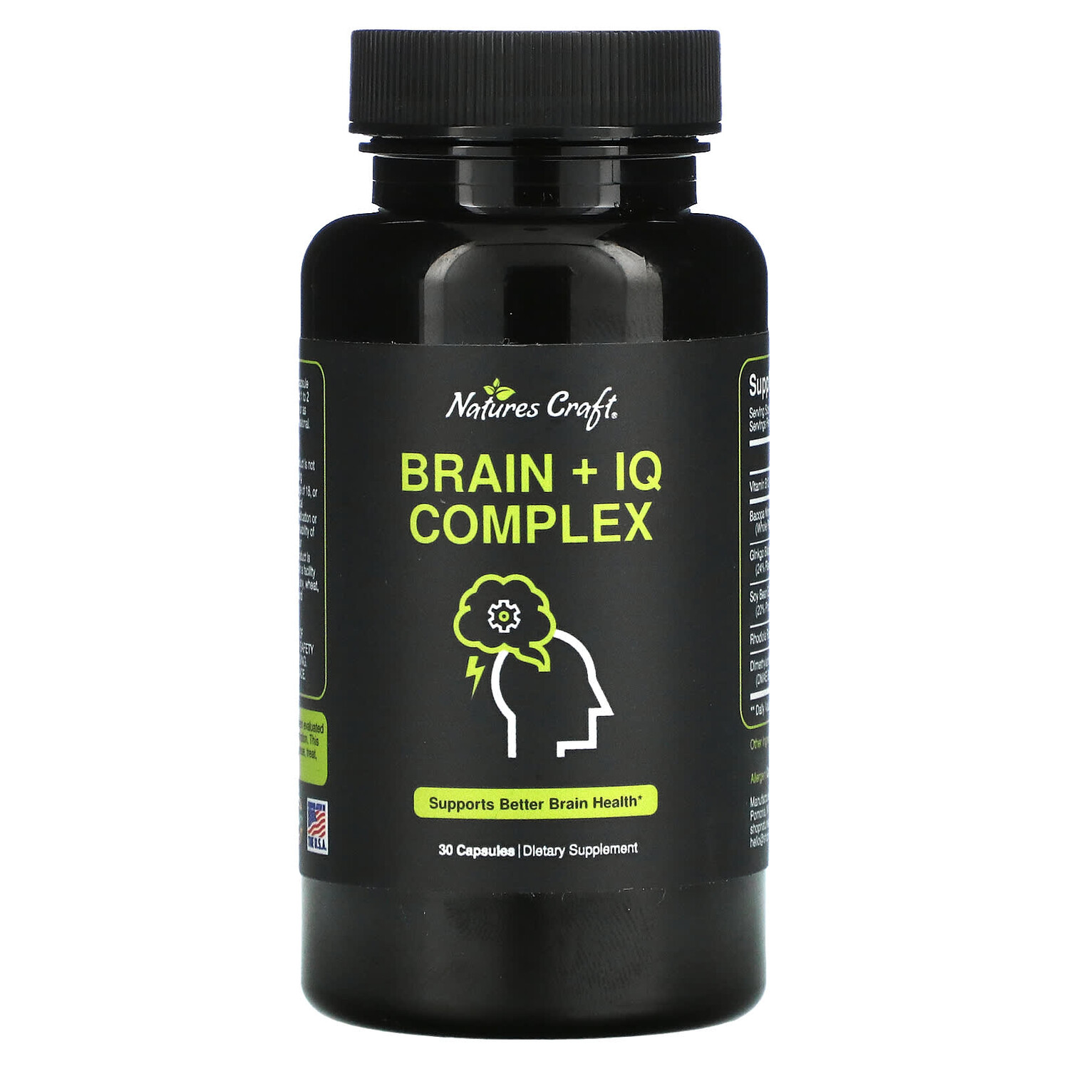 

Добавка Natures Craft ain + IQ Complex, 30 капсул