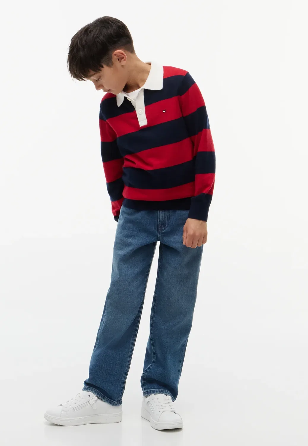 Винтажные синие джинсы прямого кроя Tommy Hilfiger, Blue Denim — фото 2