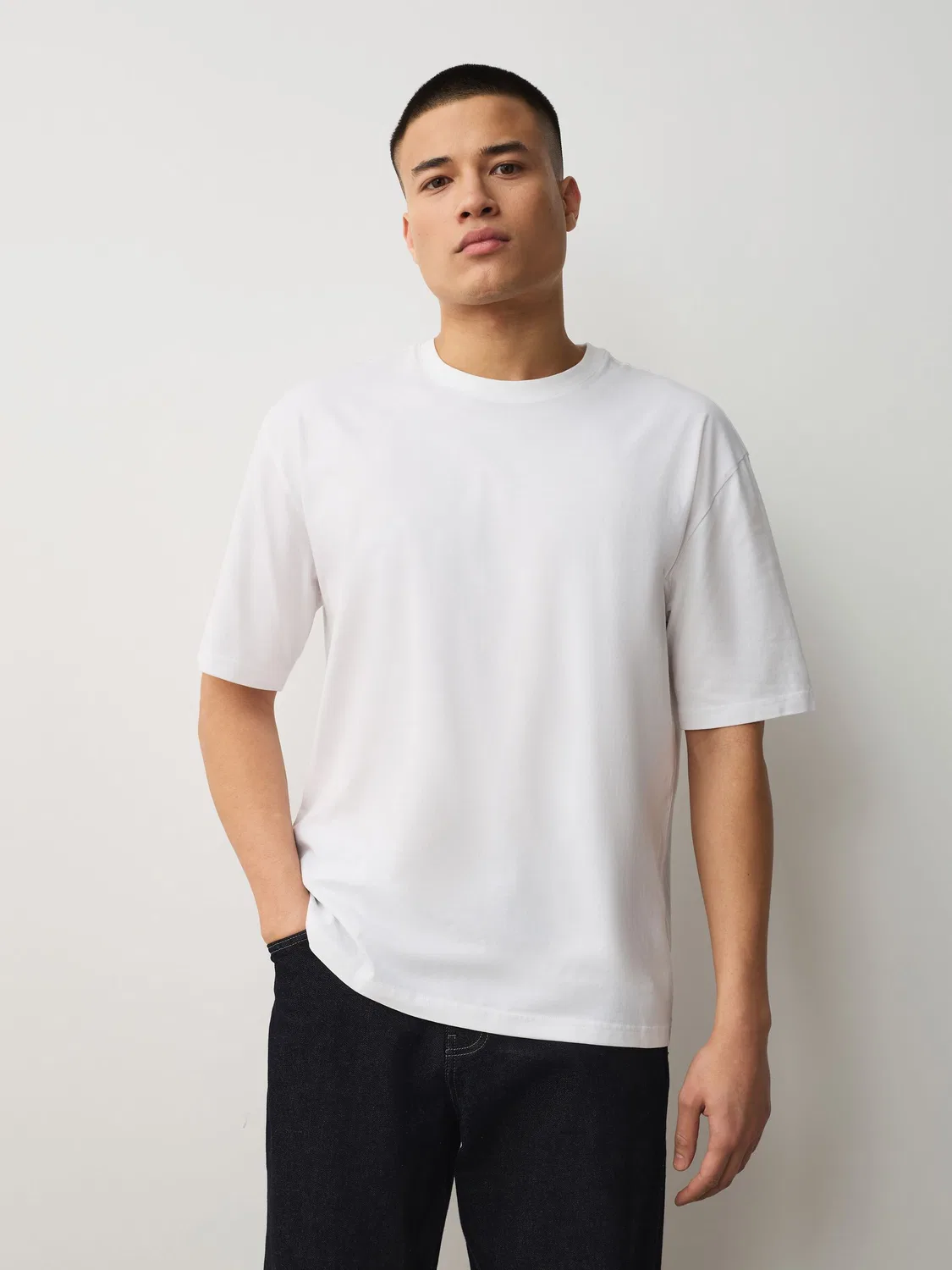 Футболка 5-pack Essential Cotton Next, белый/оранжевый/синий/розовый/зеленый — фото 2