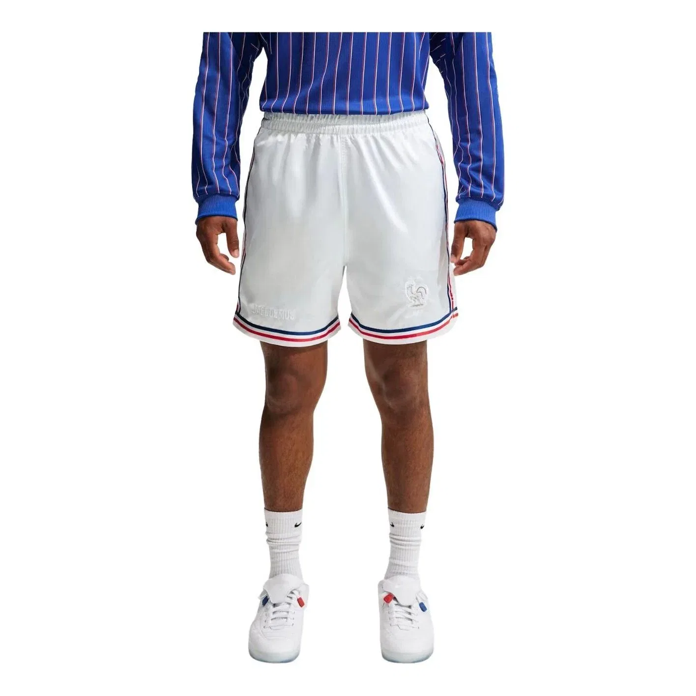 Мужские шорты для футбола Nike x France x Jacquemus Cryoshot Shorts, белый