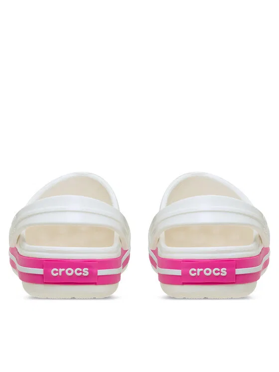 Шлепанцы Crocband Clog T Crocs, белый — фото 3