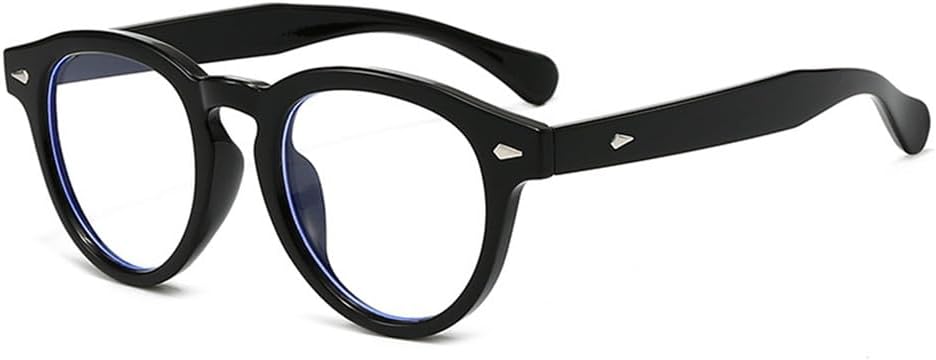 

Круглые солнцезащитные очки для женщин, с покрытием «рисовый лак» и защитой от УФ-излучения UV400 для мужчин, конфетного цвета, для занятий спортом на открытом воздухе, бега и путешествий UYPTK, Black Clear