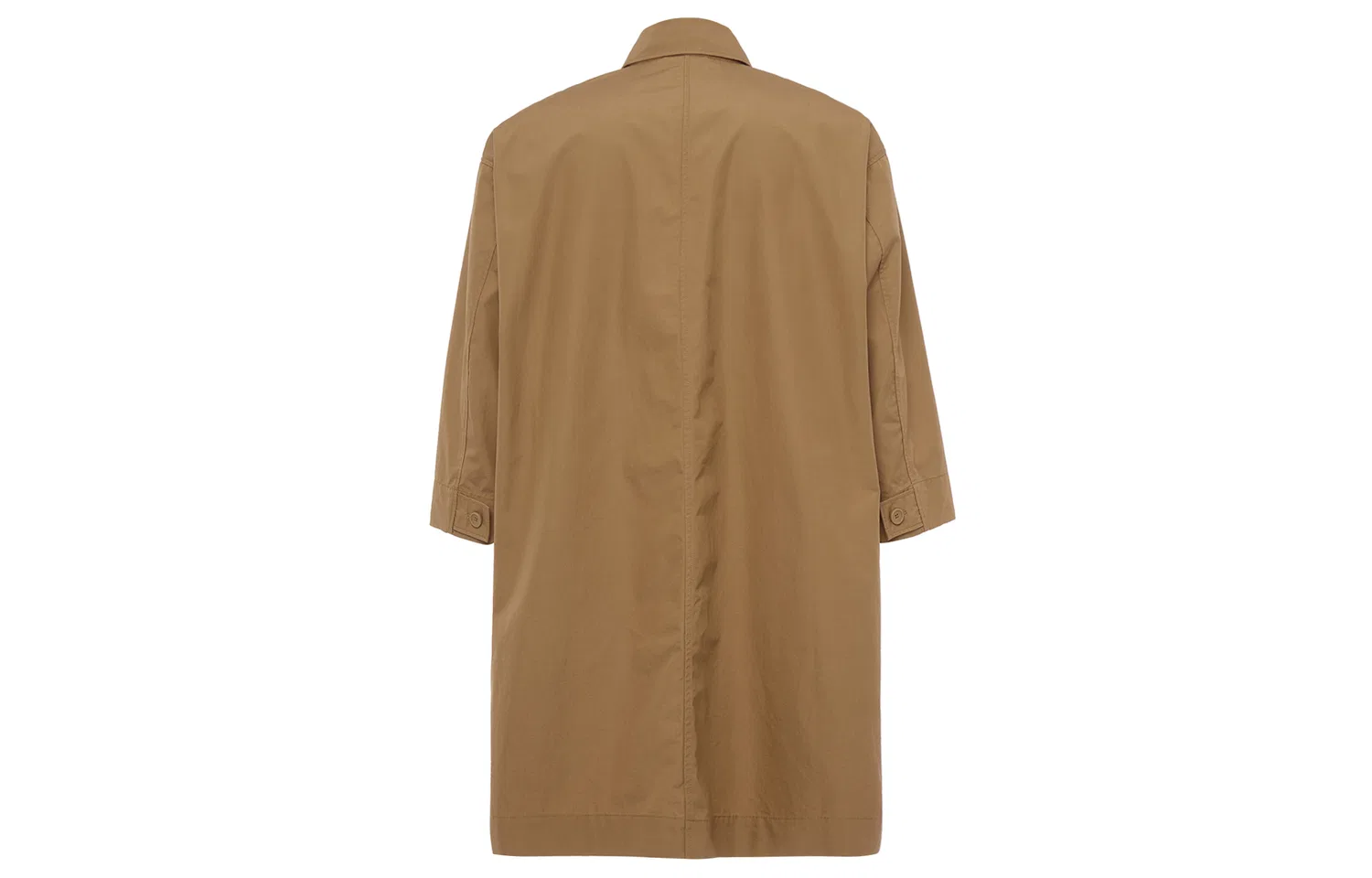 Женское пальто с лацканами Khaki UNIQLO, Хаки — фото 3