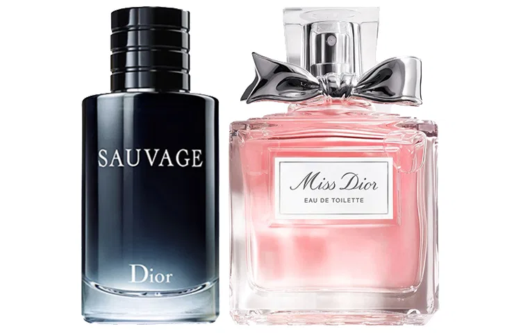 Комплект парфюмов Wild Men's Light EDT 200мл и J'adore EDT 50мл, DIOR, Black