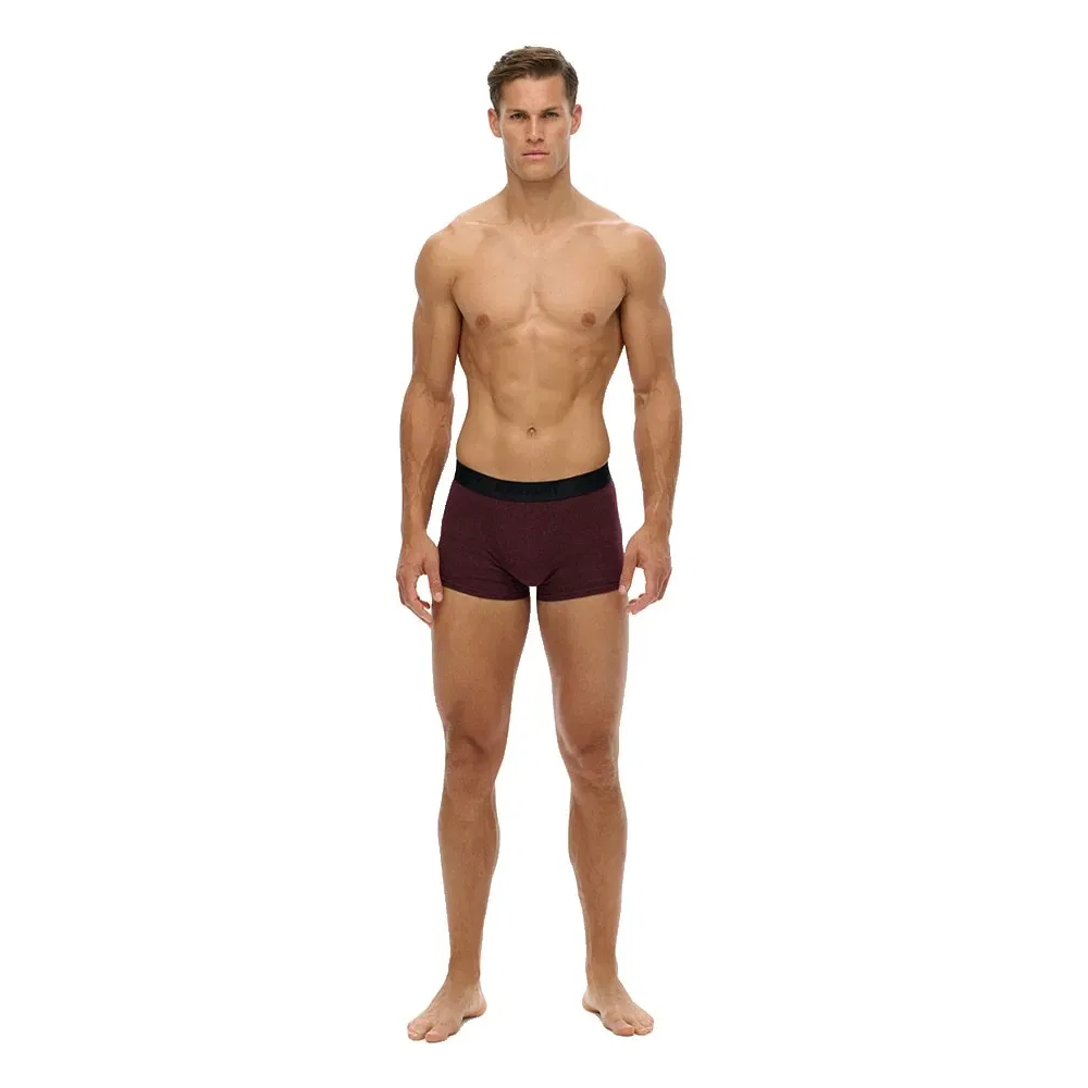 Носки Superdry Slips 3 штуки, фиолетовый — фото 3