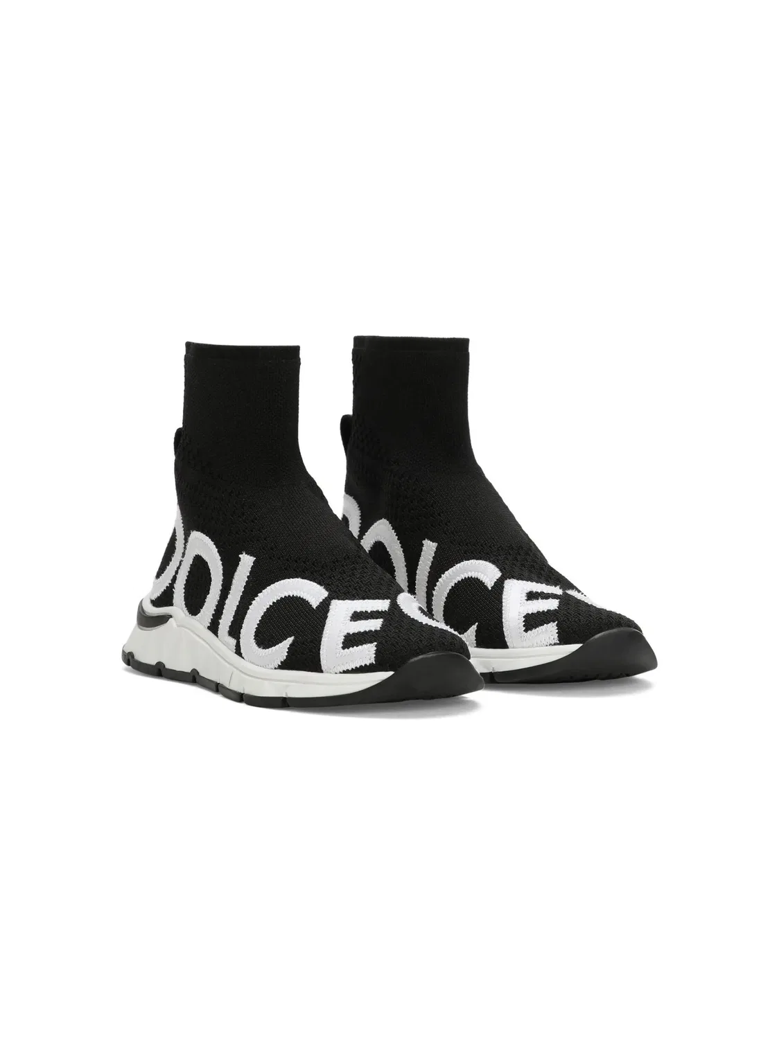 Dolce & Gabbana Кроссовки с логотипом черные