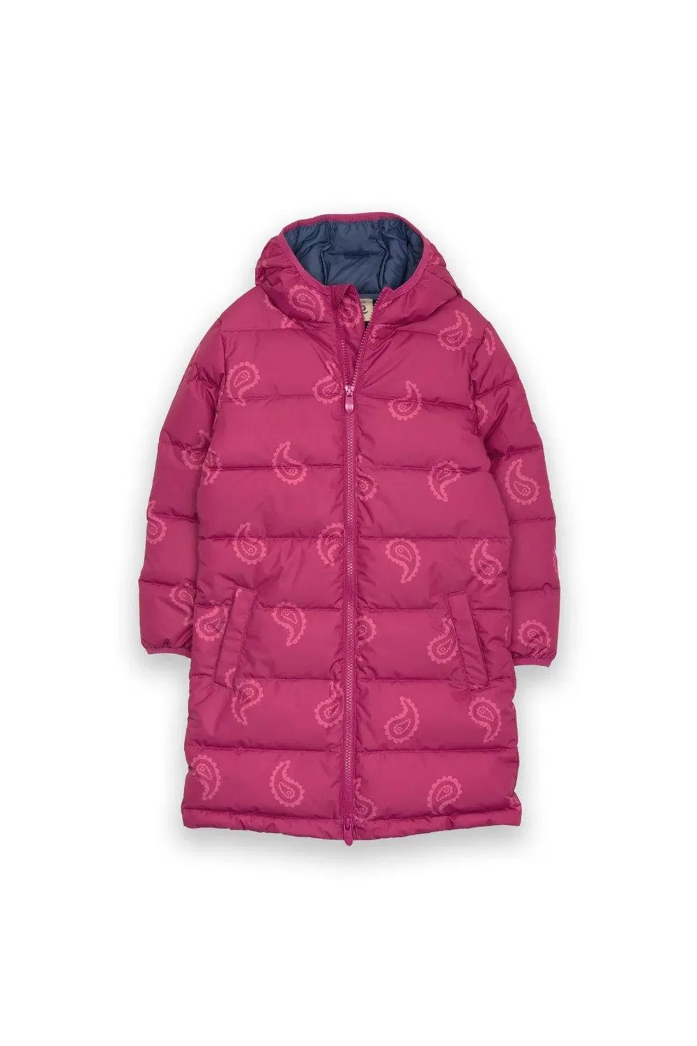 Детское пальто с принтом Polka Paisley Kite, Pink