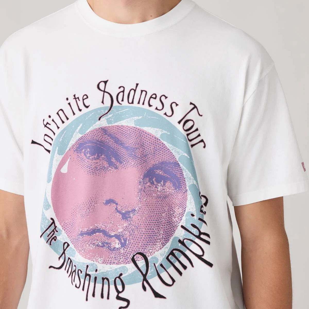 Футболка Levi's x The Smashing Pumpkins, Infinite Sadness - White — фото 2