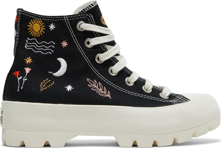 

Кроссовки Converse Wmns Chuck Taylor All Star Lugged High Its Okay To Wander - Black, черный
