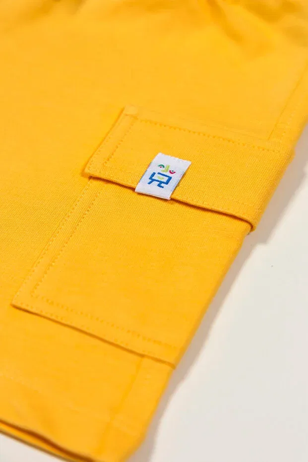 Детские шорты для девочек хлопковые Basics Beetlebeez, Mango — фото 2