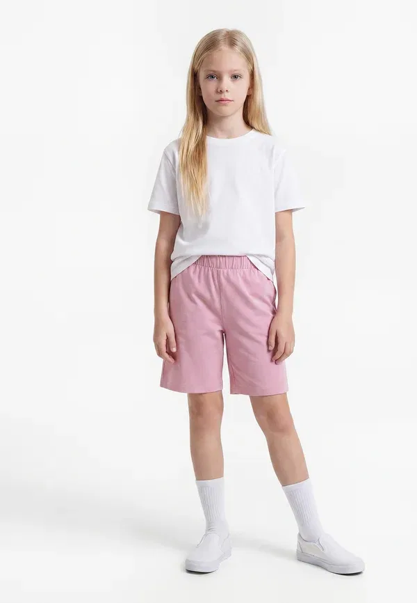 Шорты хлопковые Treningo Urban Classics, Dusty Pink, розовый