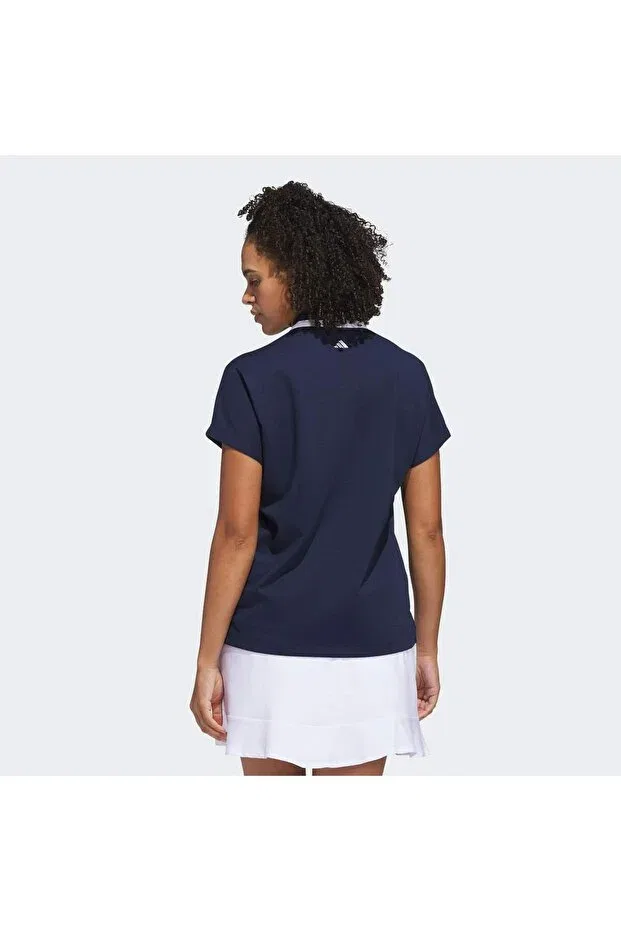 Женское поло Relaxed Fit Adidas, Collegiate Navy — фото 2