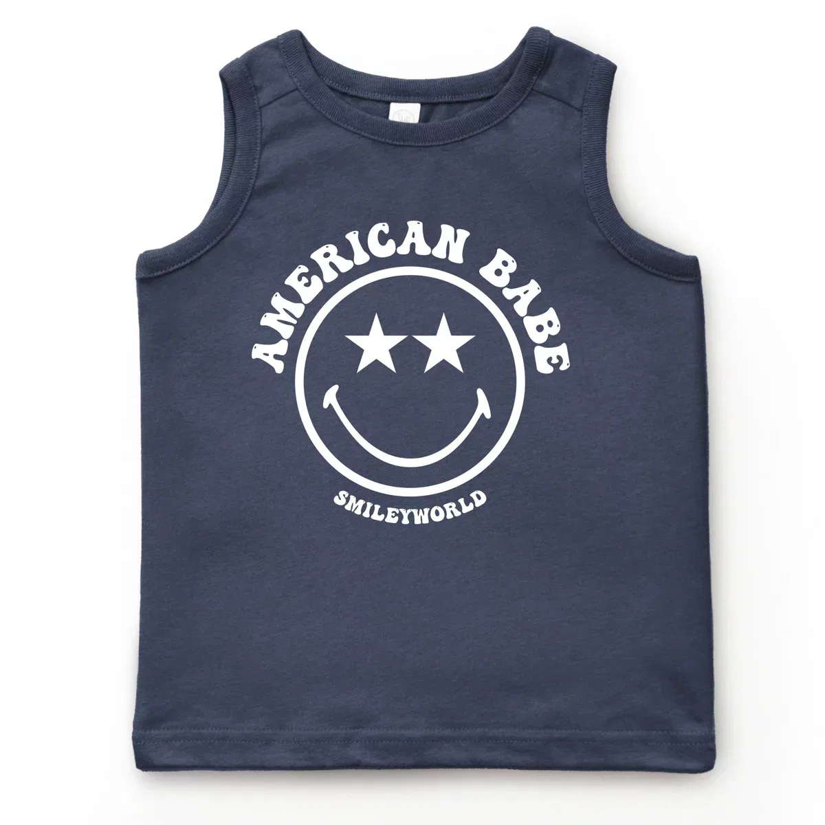 Детский топ без рукавов SmileyWorld American Babe The Juniper Shop, Navy