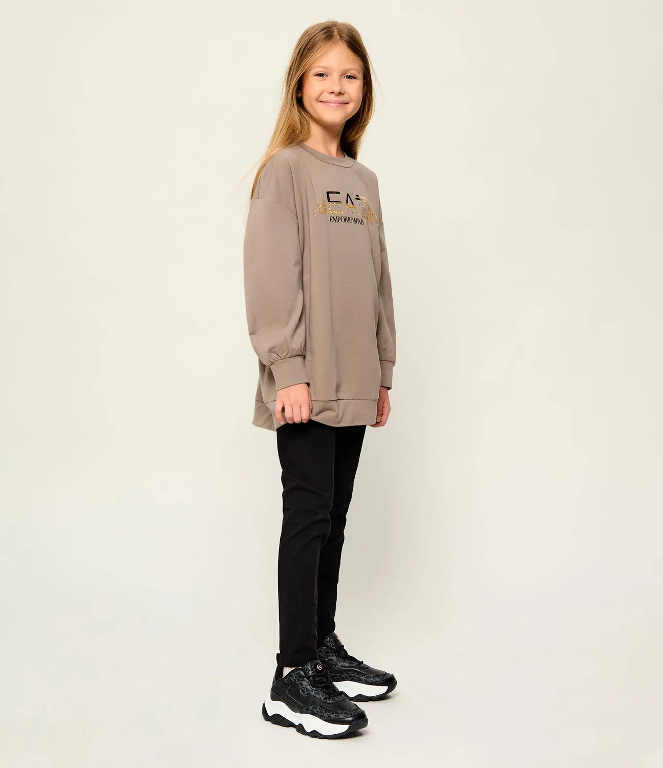 Кроссовки Atlas Michael Kors Kids, черный — фото 2