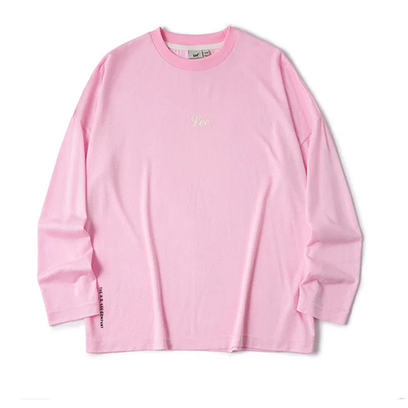Детская футболка с принтом Lee Kids T Shirts Crew Neck Moderate Non Stretch, Green — фото 3