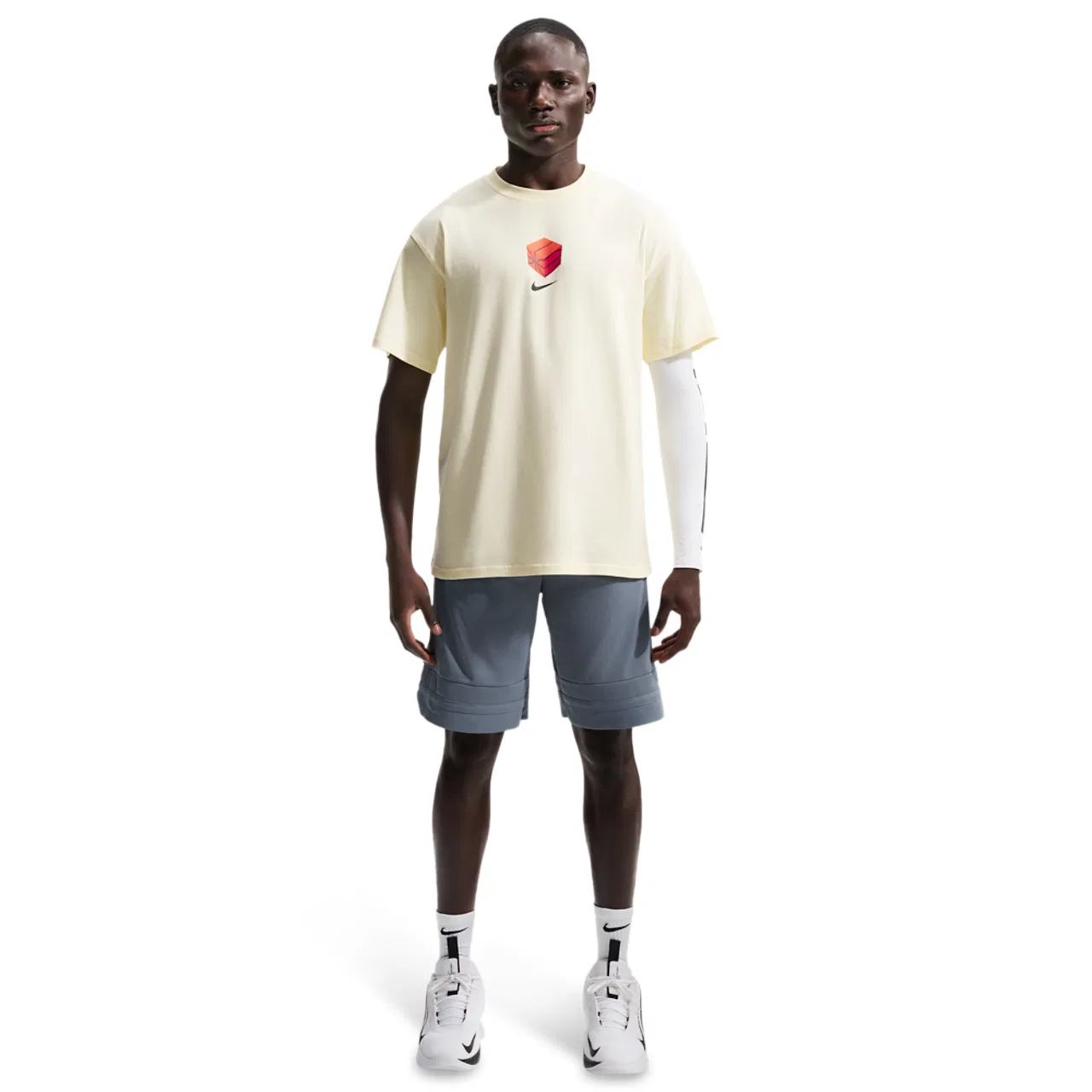 Мужские баскетбольные шорты Nike Dri-FIT GM Classic 10" Nike, Cool Grey — фото 3