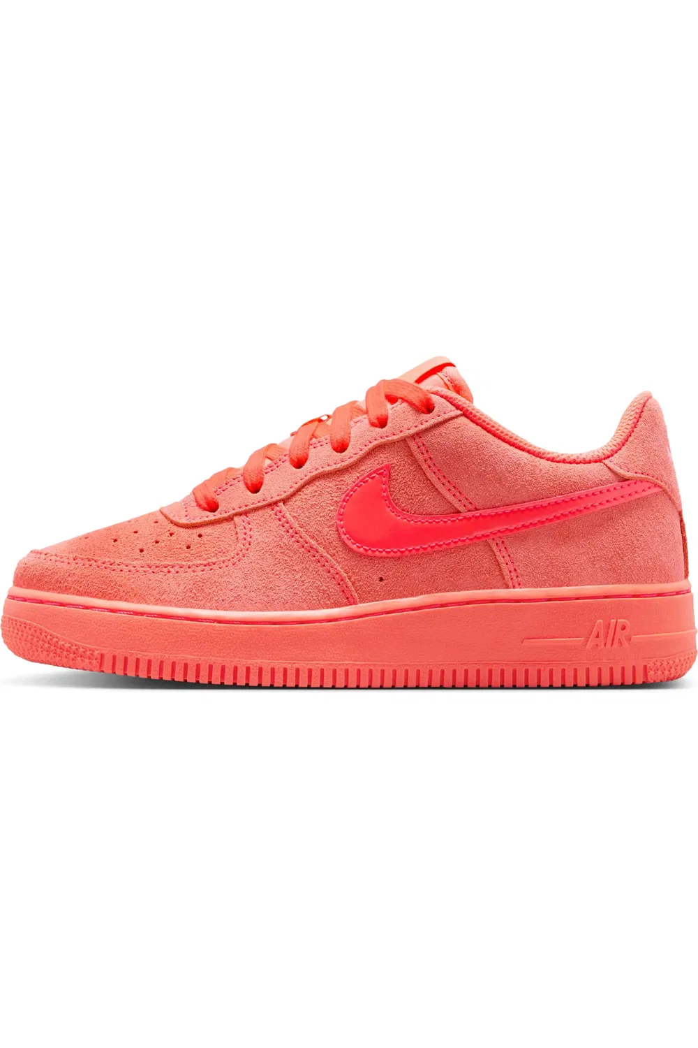 Детские кроссовки на шнуровке Air Force 1 Nike, Hot Lava/Hot Lava — фото 2