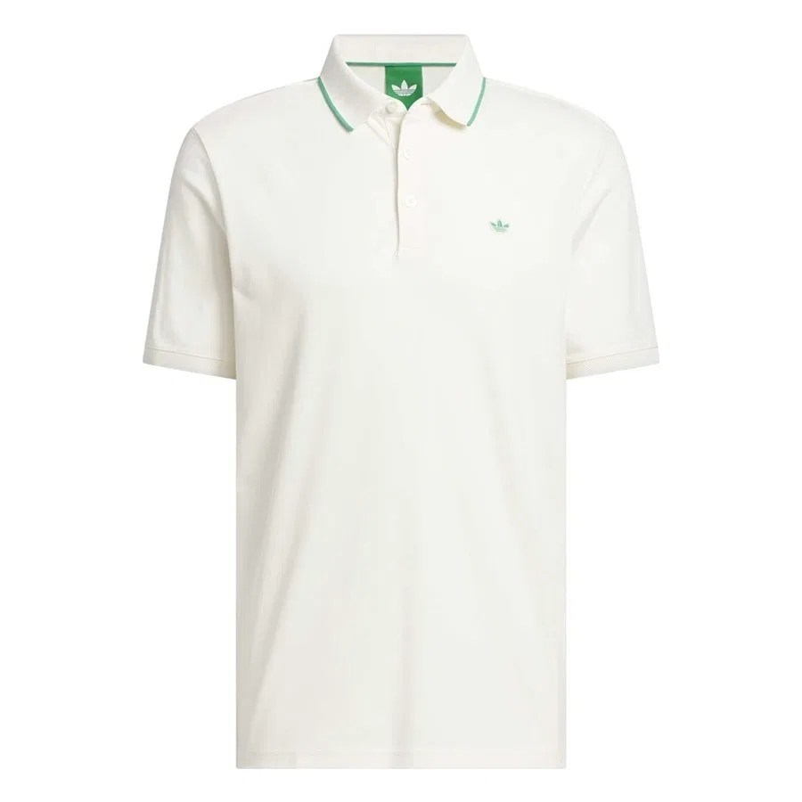 Мужская футболка-поло с длинным рукавом F Solid Polo Lc adidas, Белый