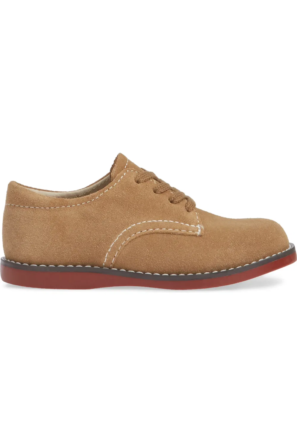 Детские туфли оксфорды на шнуровке из замши Bucky Footmates, Dirty Buck Suede — фото 3
