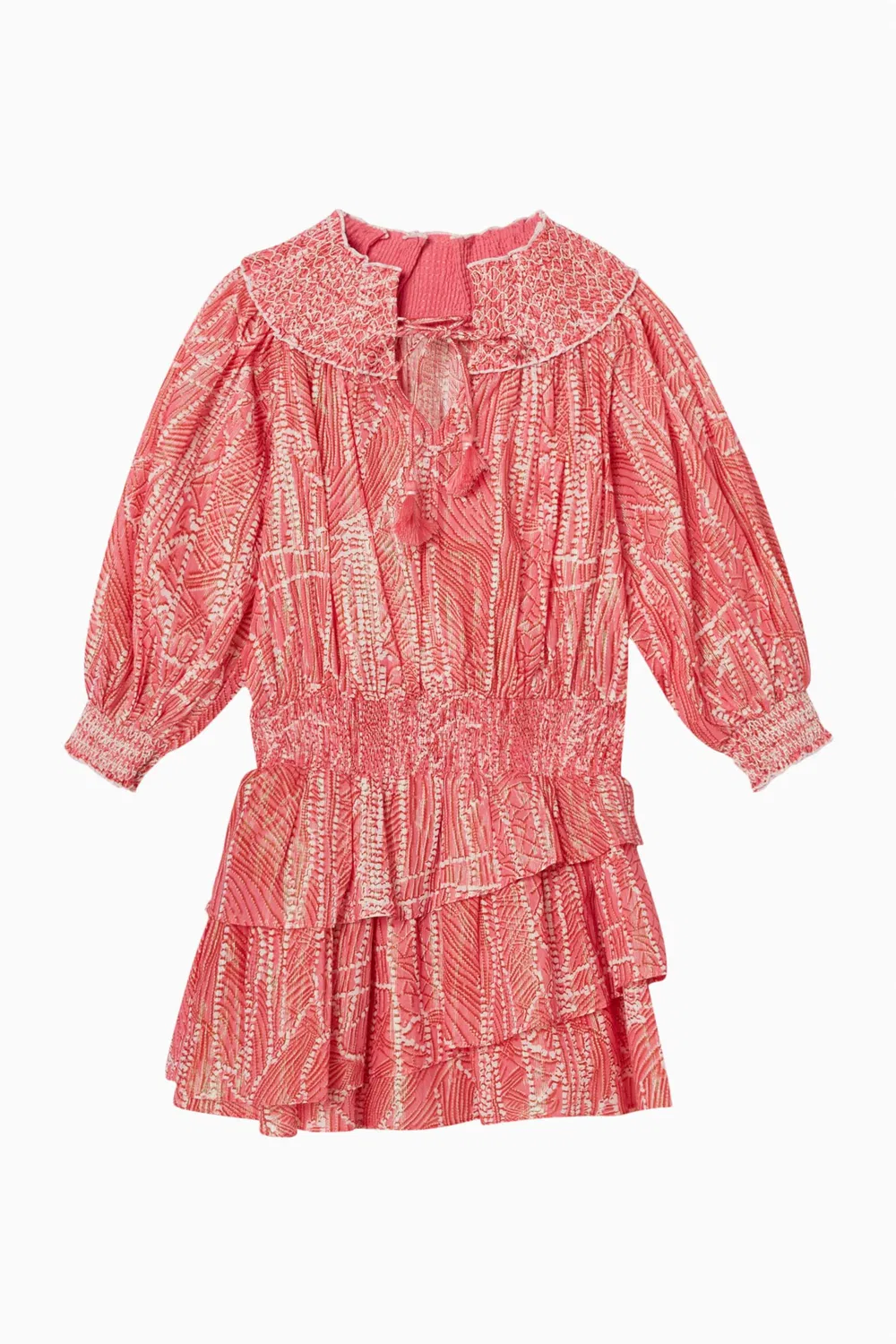 Платье-мини хлопковое Anna Mini Dress Poupette St Barth